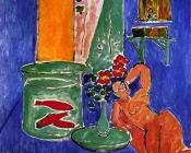 Goldfish and Sculpture - 古斯塔夫·克林姆特